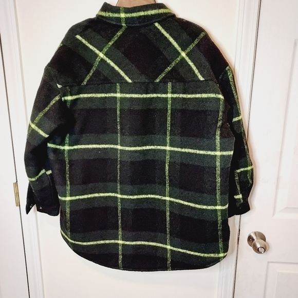 ZARA plaid padded overshirt - Picture 8 of 9